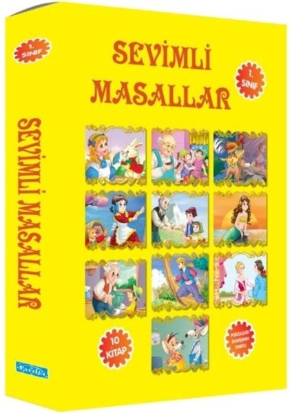 Sevimli Masallar 10 Kitap Set - Ülkü Unsu fiyatları
