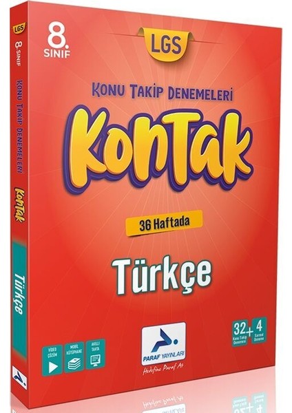 8. Sınıf LGS Türkçe 36 Hafta Kontak Deneme