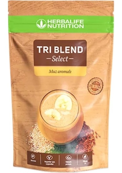 Tri Blend Select Muz Aromalı Protein Shake 600 G