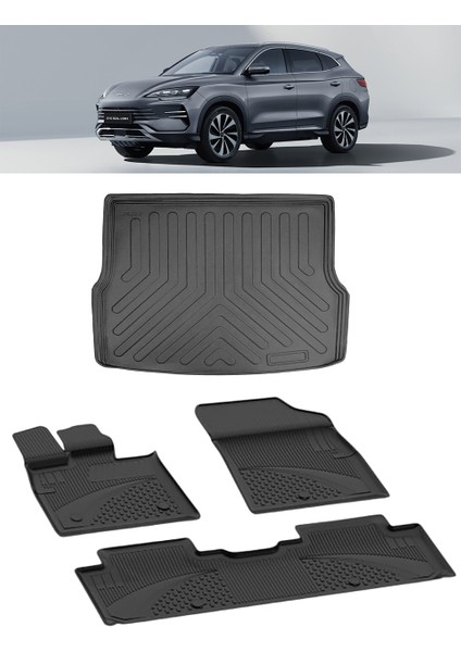 Byd Seal 4.5 D Paspas ve 3D Rizline Üst Bagaj Havuzu Set