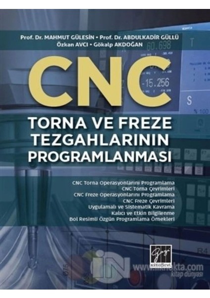 Cnc Torna ve Freze Tezgahlarının Programlanması fiyatları