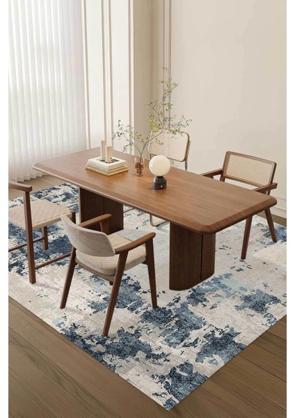 Dijital Yıkanabilir Kaymaz Vintage Salon Halısı Mutfak Halısı Yolluk Balkon Halısı DC-7271 fiyatları