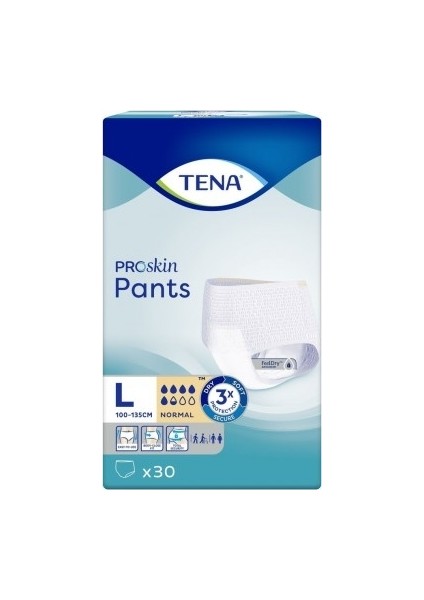 Hasta Bezi, 60 Adet, 5,5 Damla Emici Külot, Büyük Beden (100-135 cm)