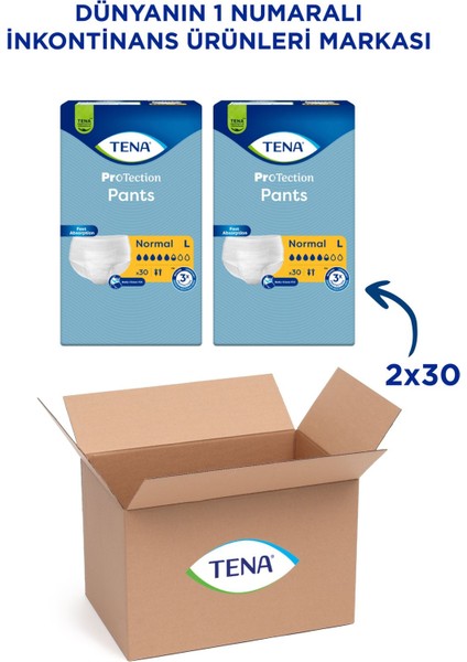 Hasta Bezi, 60 Adet, 5,5 Damla Emici Külot, Büyük Beden (100-135 cm) fırsatları