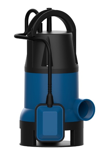 EFP-075K (Etn 750 K) Plastik Gövdeli Flatörlü Monofaze Dalgıç Drenaj Pompası