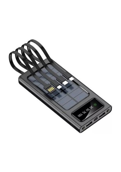 Güneş Enerjili Powerbank 10000 Mah