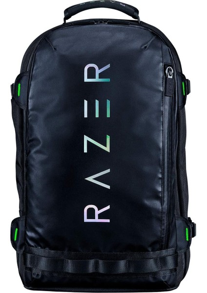Rogue V3 Sırt Çantası (17,3") - Kompakt Seyahat Çantası (15 Inç'e Kadar Dizüstü Bilgisayar Bölmesi, Aşınmaya Dayanıklı, Polyester Dış Kılıf) Siyah/krom