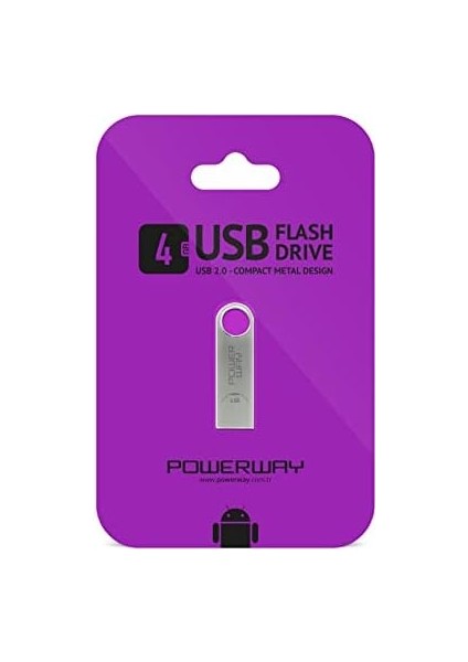 4 GB Metal USB Flash Bellek fiyatları