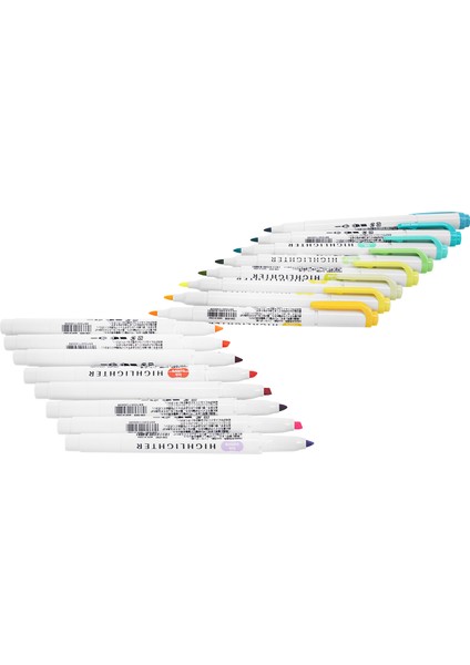 25'li Çift Taraflı Highlighter Pastel Renk Fosforlu Kalem Seti fırsatları