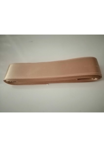 Saten Kurdele %100 Polyester 30MM 10MT- Karamel