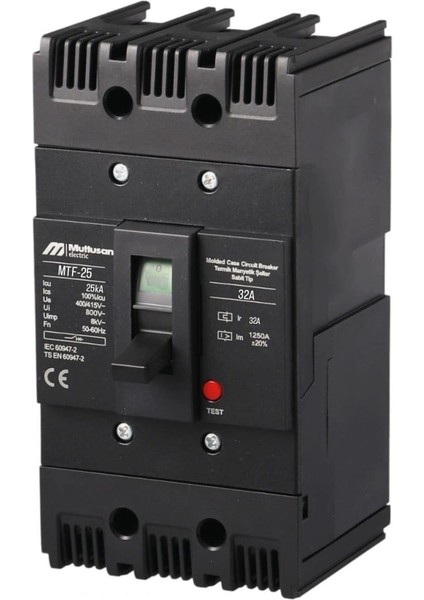 32A 3p 25KA Termik Manyetik Şalter - Sabit Tip