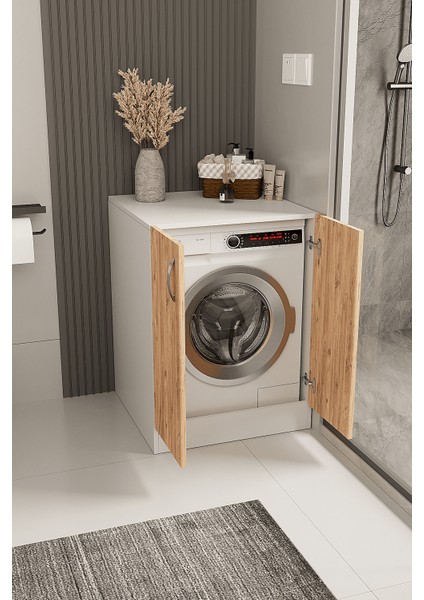 DF03107AC Kapaklı Çamaşır Makinesi Dolabı Çamaşır Alt Modül modelleri