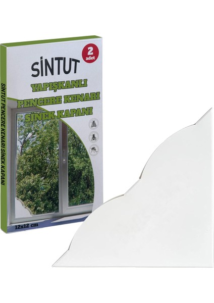 Pencere Tipi Yapışkanlı Iç Alanlar Için, Kullan At Sivrisinek, Karasinek ve Uçkun Tuzağı