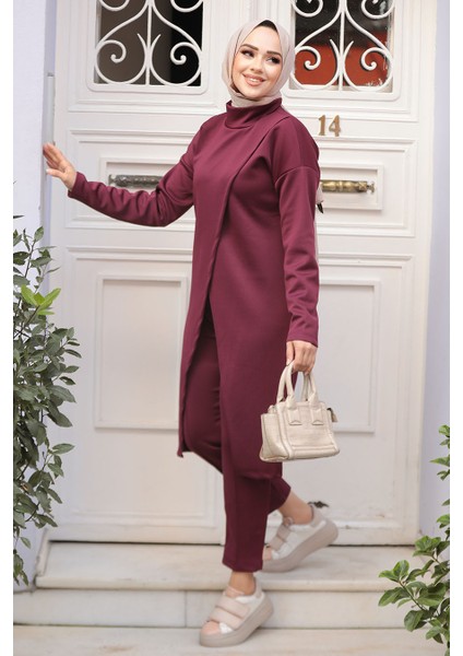 Vişne Tesettür Ikili Takım 80012VSN fiyatları