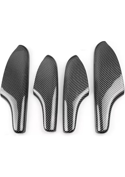 Honda - Civic Fe1 2022+ Uyumlu Kolcak Kaplama - Karbon