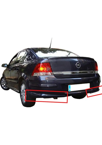 Astra H Sedan Arka Tampon Flapları (( Boyasız ))