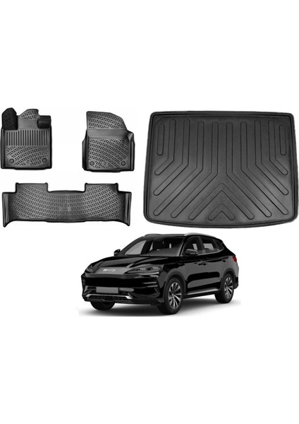 Byd Seal U Dm-I 2023 Sonrası Bagaj Havuzu+4d Havuzlu Paspas Takımı