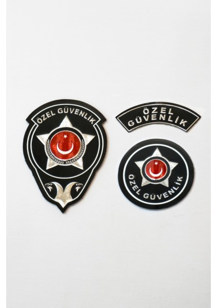 Özel Güvenlik 3D Arması Takım, 2025 Yeni Model Tip, Standart Ölçü