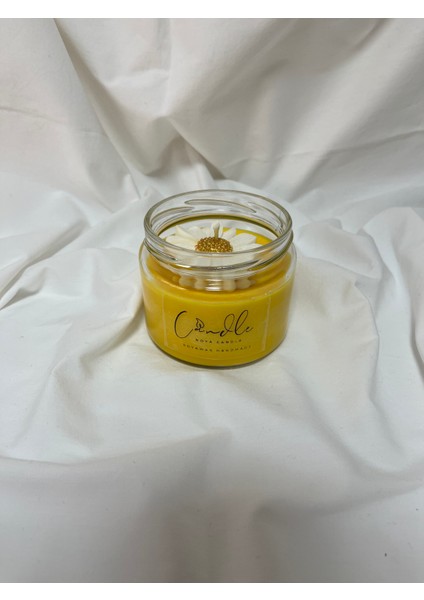 Daisy Glow Bodrum Mandalinası Kokulu 240 Gram Doğal Soya Mumu- El Yapımı fiyatları