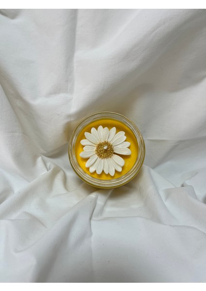 Daisy Glow Bodrum Mandalinası Kokulu 240 Gram Doğal Soya Mumu- El Yapımı modelleri
