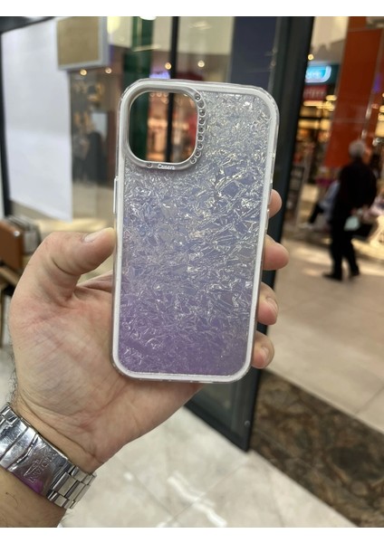 Iphone 15 Kamerası Taşlı Renkli Hologram Kılıf indirimleri
