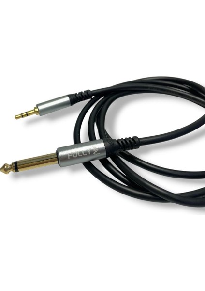 3metre 6.3mm Mono - 3.5mm Stereo Kablo