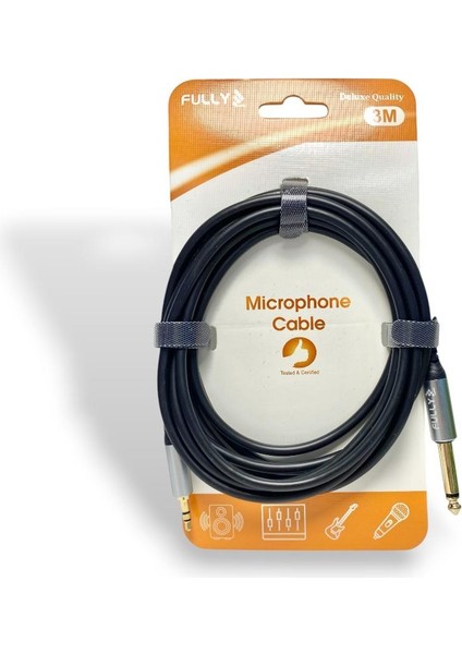 3metre 6.3mm Mono - 3.5mm Stereo Kablo modelleri