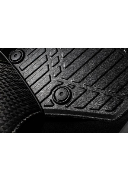 Renault Clio 3 2005-2012 Model Arası Tam Uyumlu Kokusuz 3D Havuzlu Paspas