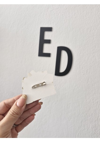 Öğrenci Ahşap Iğneli Yaka Kartı Kalemli 10 Adet- Isimlik - Rozet - Broş - Çanta Aksesuar modelleri