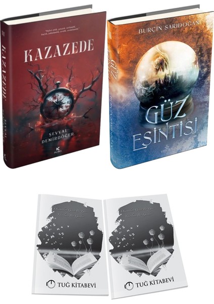 Güz Esintisi 2 Ciltli ve Kazazede 3 Ciltli Şevval Demirdöğer 2li Set + Hediyeli