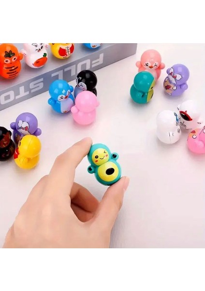(4 Adet ) Mini Hacıyatmaz Oyuncak Dekoratif Süs ve Kedi Oyuncağı Minik Thumbler indirimleri