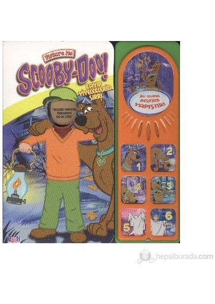 Scooby Doo Kayıp Yiyeceklerin Sırrı Eğitici Kitap 3-5 Yaş Kolektif
