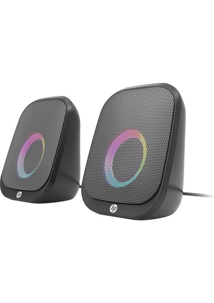 DHS-2113 6WTAŞINABILIR 2.0 Oyuncu Bilgisayar Hoparlörü Rgb Işıklı