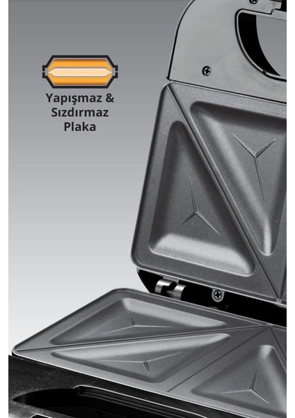 KSM-2405T Yapışmaz Plakalı Tost Makinesi fiyatları
