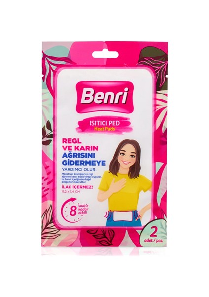 Regl ve Karın Ağrısı Için Isıtıcı Ped 2'li