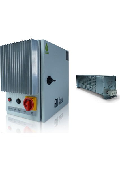 Set 1500W 24V Windsafe Korumalı Rüzgar Türbini + Wind Pro Şarj Kontrol Cihazı + Direk Seti Ista-Breeze