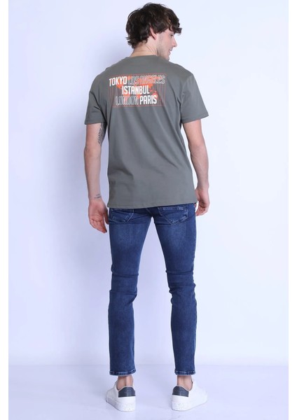 Erkek Skinny Fit Düşük Bel Pantolon Panama 615-05 Blue Black fırsatları