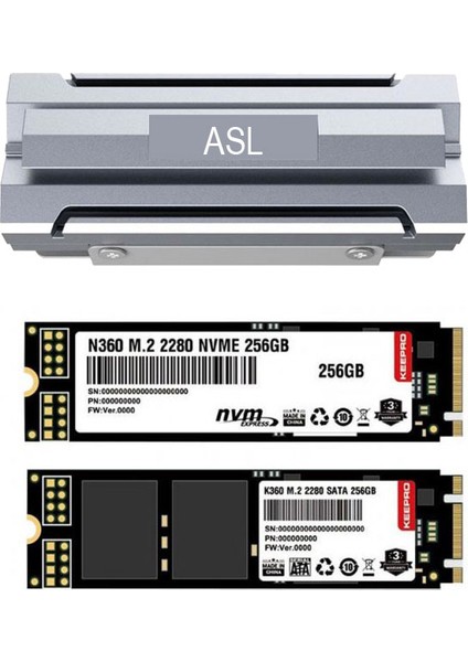 Nvme M.2 SSD Alüminyum Soğutucu M.2 Nvme SSD Pasif Soğutucu 2280 fiyatları