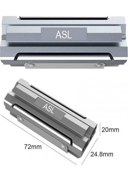 Nvme M.2 SSD Alüminyum Soğutucu M.2 Nvme SSD Pasif Soğutucu 2280 fırsatları