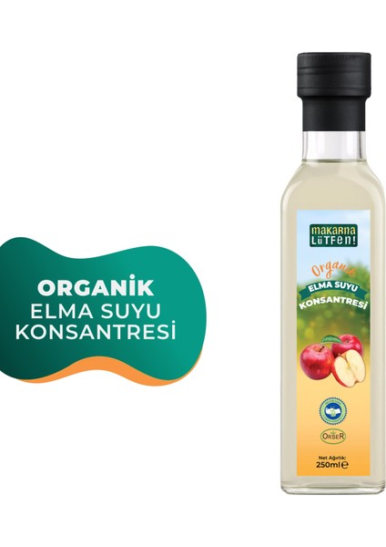 Organik Elma Suyu Konsantresi (250 ml) fiyatları