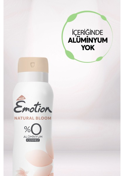 Natural Bloom Kadın Deodorant 3 x 150 ml