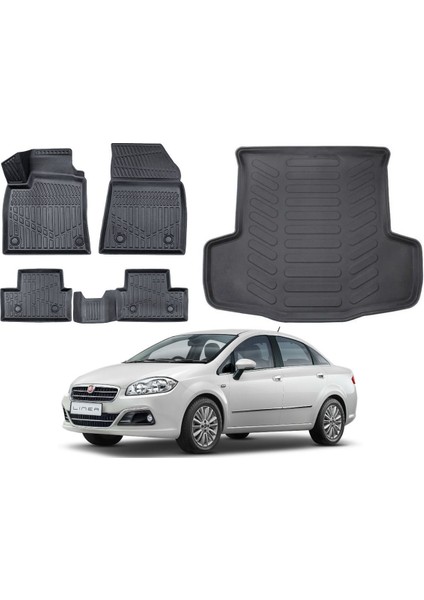 Fiat Linea 2011 Model Bagaj Havuzu Paspas Takımı Maxi Eva Serisi