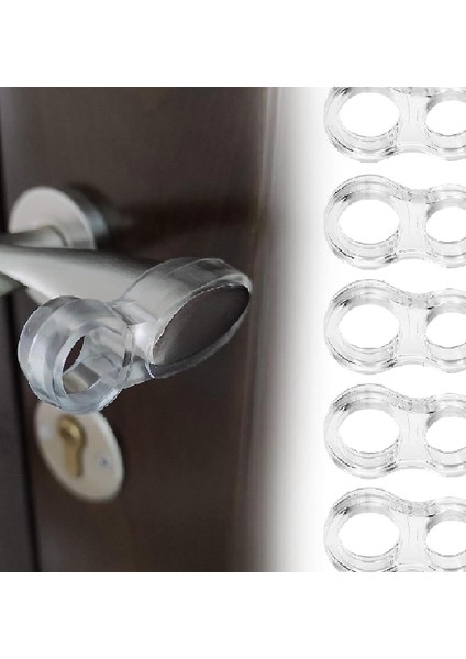 8 Adet Esnek, Sessiz ve Her Kapı Koluna Uyabilen Silikon Kapı Kolu Stoperi . 3 Adet Akşap Kapı Stoperi Hediyeli indirimleri