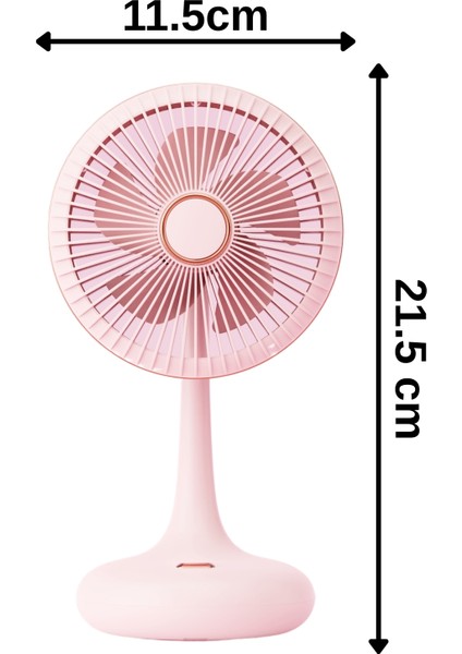 Taşınabilir USB Şarjlı 3 Kademeli Masaüstü Dönebilen Fan Vantilatör Soğutucu YS2531 fiyatları