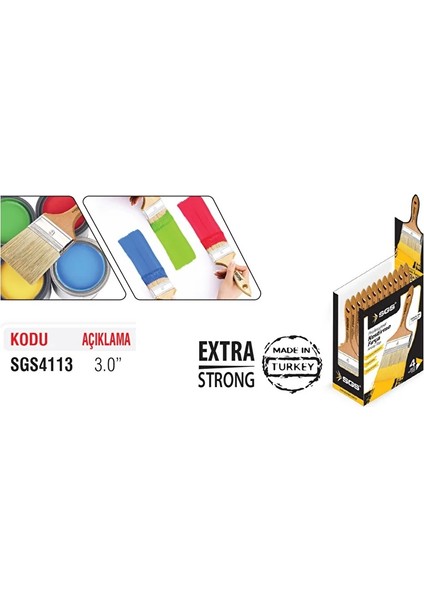 Kestirme Fırça Profesyonel 3.0 (Ahşap Saplı) fiyatları