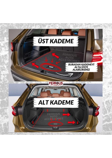 Volkswagen Id.7 Ferrous Alt Kademe 3D Bagaj Havuzu 2025 ve Üstü indirimleri