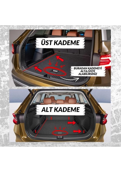 Citroen C3 Aircross Ferrous Alt Kademe Için 3D Bagaj Havuzu 2025 ve Üstü indirimleri