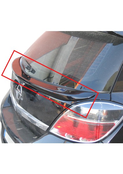 Opel Astra H Hb Cam Altı Spoiler (( Boyasız ))