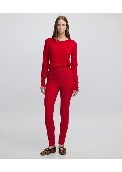 Yüksek Bel Skinny Fit Pantolon IW6250003150034