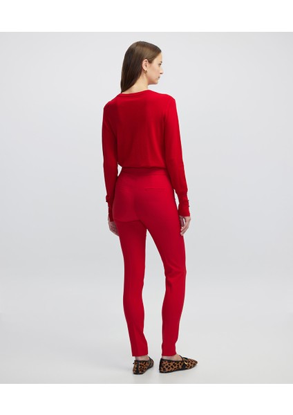 Yüksek Bel Skinny Fit Pantolon IW6250003150034 modelleri